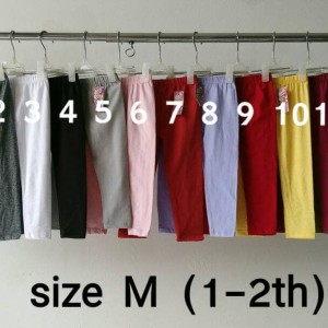 Celana Legging Panjang Anak Polos Bahan Spandex Tokopedia