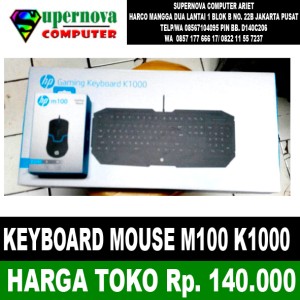 Hp K1000 Keyboard Gaming Tokopedia
