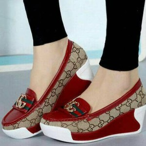 Sepatu Wedges Wanita 3 Tokopedia