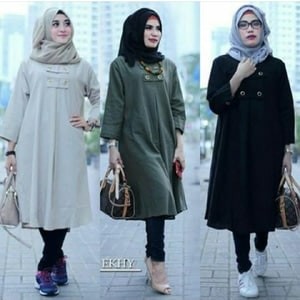 Busana Muslim Wanita Fashion Muslim Baju Muslim Wanita Dress Tunik Baju Hijab Pakaian Muslim Busana Wanita Tokopedia