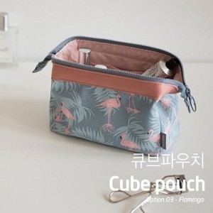 Korean Cube Pouch Cosmetic Bag Tas Kosmetik Tokopedia