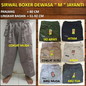 Celana Sirwal Boxer Jayanti Tokopedia