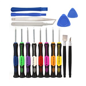 Obeng Set 16 In 1 Reparasi Smartphone Handphone Multi Color Tokopedia