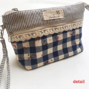 Tas Kosmetik Pouch Kain Motif Murah Tokopedia