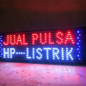 Tulisan Lampu Led Led Sign Service Hp Tokopedia