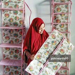 Rak Sepatu Tas Jilbab 3in1 Tokopedia