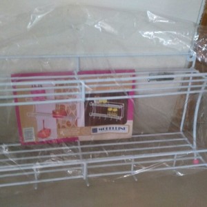 Rak Dinding Kamar Serbaguna Rak Kosmetik 2 Susun Shabby Vintage Furniture Rumah Loving Home Tokopedia