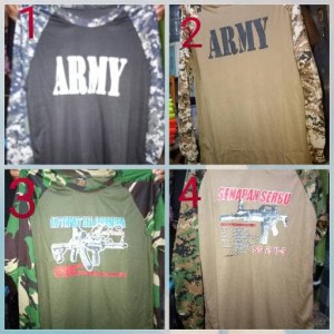Baju Kaos Loreng Tangan Panjang Tokopedia