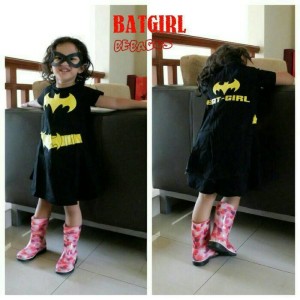Baju Anak Kostum Perempuan Batgirl Tokopedia