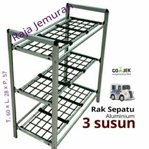 Rak Sepatu 3 Susun Tokopedia