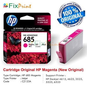 Hp 685 Magenta Tokopedia