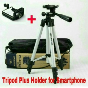 Tripod Weifeng Plus Holder Universal Untuk Smartphone Tokopedia