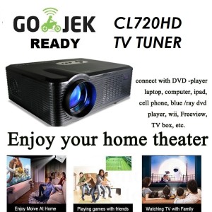 Led Projector 96 Rigal Rd808 1280x800 3200 Lumens Tv Tuner Konek Smartphone Tokopedia