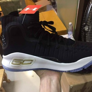 Sepatu Basket Under Armour Curry 3 High Putih Navy Tokopedia