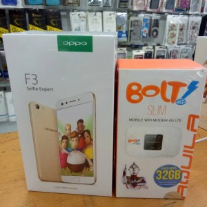 Oppo F3 4gb 64gb Free Case Tokopedia
