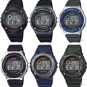 Jam Casio Original W 216h Tokopedia