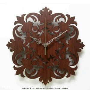 Jam Dinding Unik Artistik Whatever Wall Clock Tokopedia