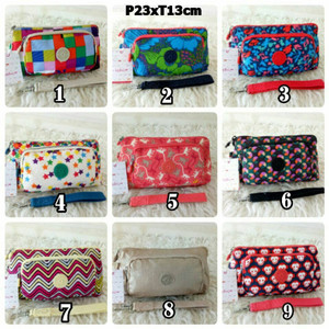 Promo Dompet Kipling Pouch Kosmetik Kipling Pencil Case Kipling Premium Tokopedia