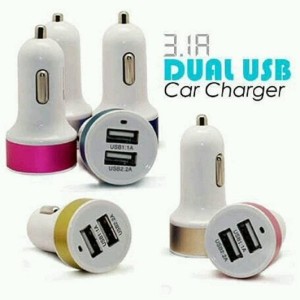 Car Charger Mobil Usb Alat Ukur Tegangan Aki Charger Mobil Charger Hp Tokopedia