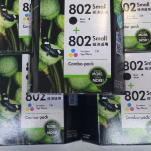 Tinta Hp 802 Black Color Tokopedia