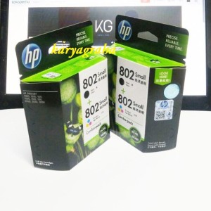 Tinta Hp 802 Black Color Tokopedia