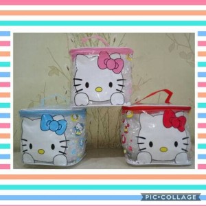 Promo Hk Tas Kosmetik Hello Kitty Pouch Dompet Bordir Tokopedia