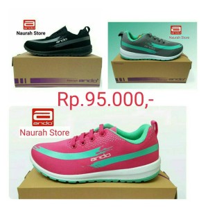Sepatu Ando Lindsey Pink Tokopedia