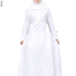 Baju Muslim Gamis Anak Putih Tokopedia