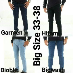 Celana Jeans Pria Big Size Celana Jumbo Tokopedia