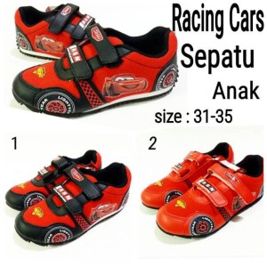 Sepatu Sekolah Racing Cars Sepatu Sekolah Anak Laki Laki Sepatu Sekolah Tk Paud Sd Sepatu Karakter Tokopedia