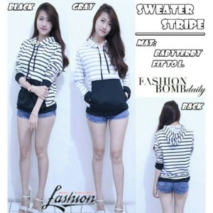 Sweater Hoodie Wanita Korea Baju Hoodie Cewek Tokopedia