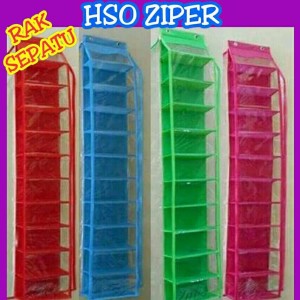 Rak Sepatu Ziper Polos Tokopedia
