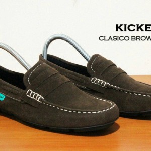 Sepatu Casual Kickers Brown Tokopedia