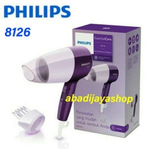 Philips Hp 8126 Hair Dryer 400 Watt Nozel Corong Sikat Tokopedia