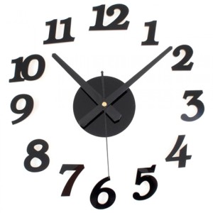Jam Dinding Unik Diy 30 50cm Diameter Tokopedia