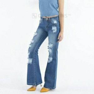 Celana Jeans Cutbray Jumbo Tokopedia