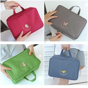Toiletries Wash Pouch Bag Tas Penyimpanan Peralatan Mandi Dan Kosmetik Tokopedia