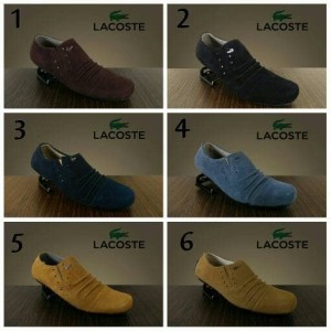 Sepatu Casual Pria Lacoste Tokopedia
