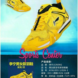 Sepatu Badminton Lining Ayal 033 Tokopedia