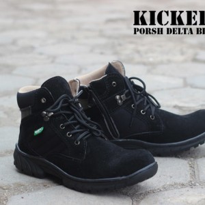 Sepatu Kickers Boots Safety Porsh Delta Tokopedia