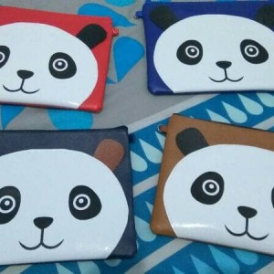 Tas Kosmetik Panda Dompet Kosmetik Panda Tas Colorfull Tokopedia