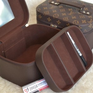 Makeup Pouch Tas Tempat Kosmetik Cantik Ungu Beauty Case Tokopedia