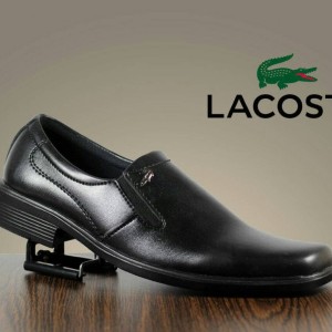 Sepatu Kulit Sepatu Lacoste Sepatu Pria Tokopedia