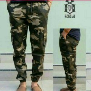 Celana Joger Cargo Loreng Tokopedia