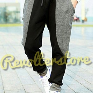 Fashion Pria Celana Pria Jogger Pants Pinggang Karet Celana Training Sweatpants Tokopedia