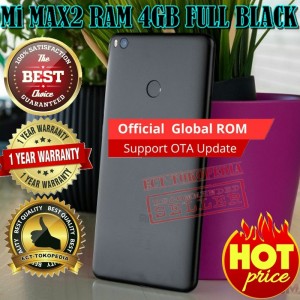 Xiaomi Mi Max 2 Black Edition Ram 4gb Internal 64gb Garansi 1 Tahun Tokopedia