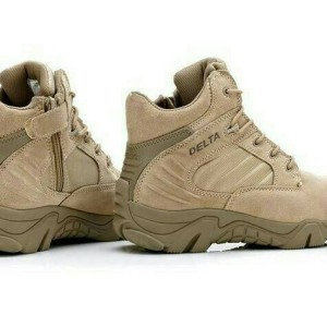 Sepatu Delta Force Tactical Outdoor 6 Inc Black Hitam Tokopedia