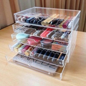 Akrilik Makeup Organizer Rak Kosmetik Akrilik Kosmetik I6 Tokopedia