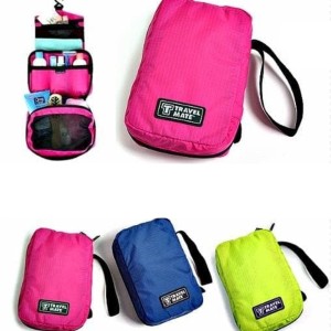 Travel Toiletries Bag Tas Untuk Tempat Kosmetik Perlengkapan Mandi Tokopedia