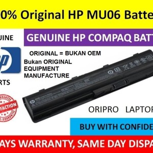 Baterai Laptop Hp Compaq Cq42 Cq43 Hp 430 431 Pavilion Dm4 Dv6 G4 G42 G62 G72 Tokopedia